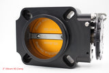 82.5mm Billet Throttle Body - Black, Rear Cable